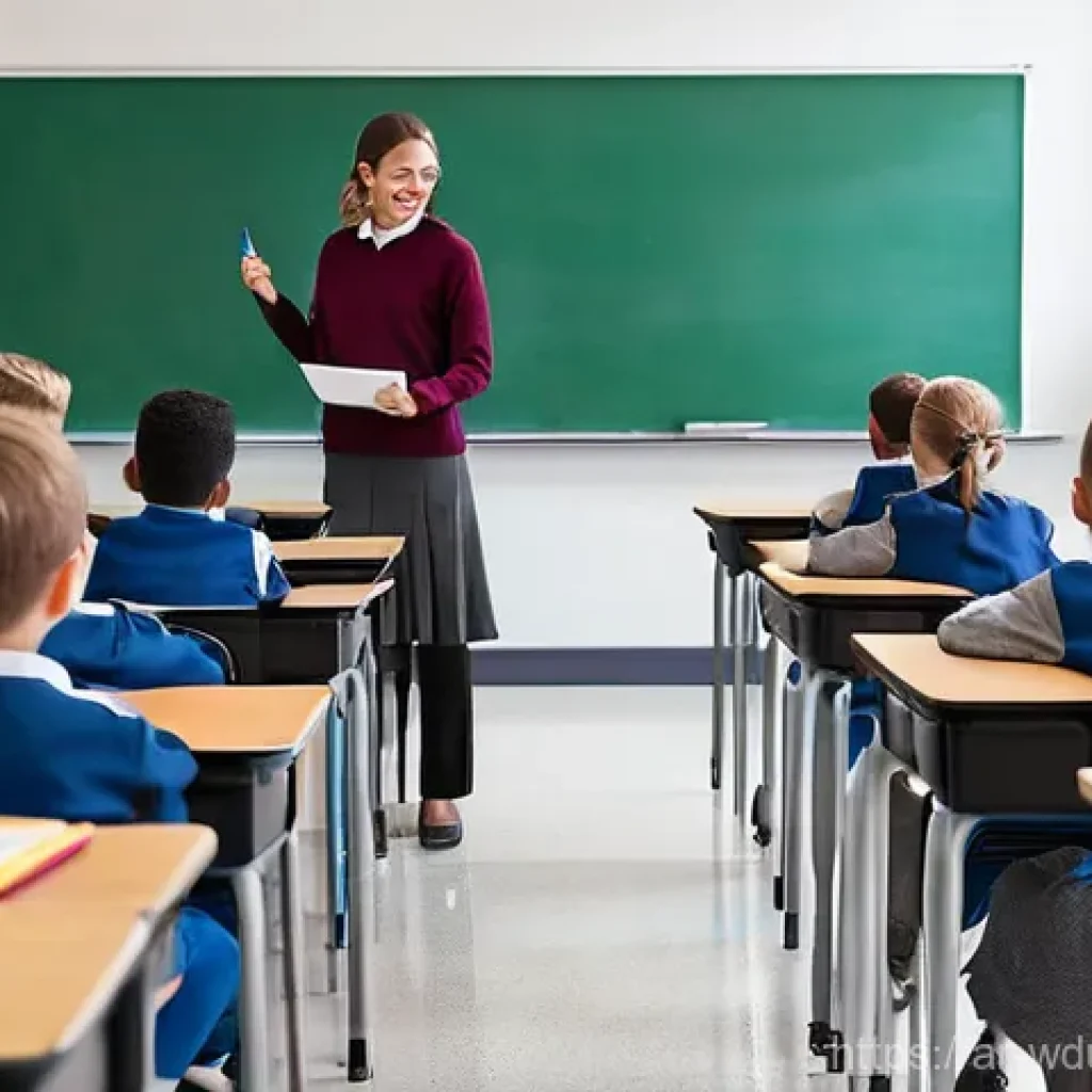 전인적 교육 접근과 인성 교육의 통합 - **Prompt:** A split image contrasting two classroom scenes. On the left, a traditional classroom wit...